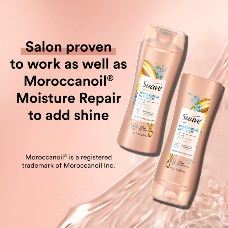 Conjunto De Shampoo E Condicionador Suave Moroccan Oil 375ml - Imagem 3