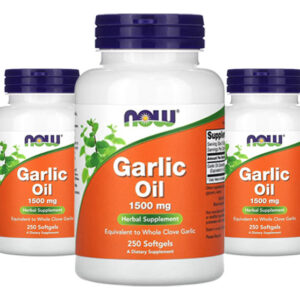 Óleo De Alho 1500mg Now Foods Now Foods 250solftg 5un