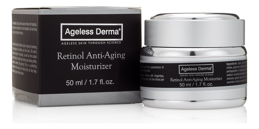 Creme Facial Ageless Derma Retinol Com Matrixyl E Vitamina C