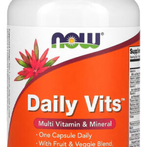 Multivitamínico Daily Vits Now Foods 120 Cáps Importado
