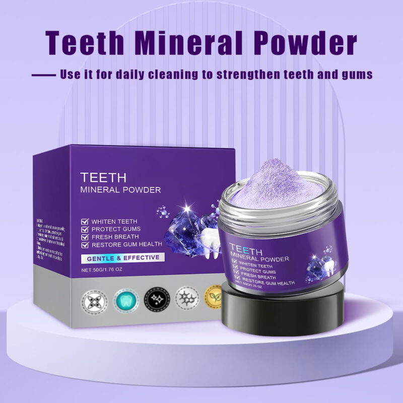 Pó Mineral Para Restauração De Dentes Saobaxin 50g/50ml 2 Un - Image 4