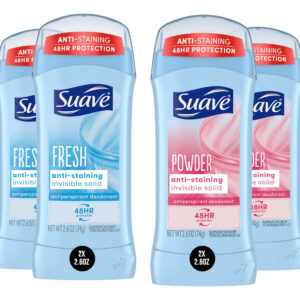 Desodorante Suave Women Antitranspirante Em Pó Fresh 76ml X4