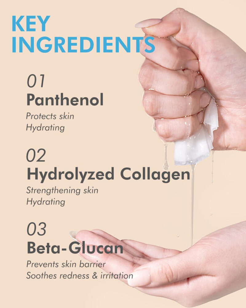 Folha De Máscara Facial Hyaluronate Dermal Collagen Essence - Image 4