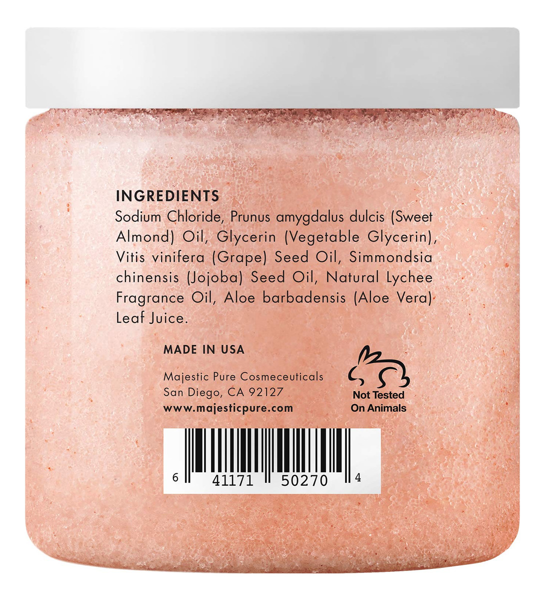 Esfoliante Corporal Majestic Pure Himalaia Com Óleo De Lichi - Imagem 4