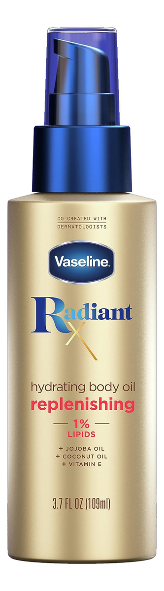 Óleo Corporal Vaselina Radiante X Reabastecedor Com Lipídios