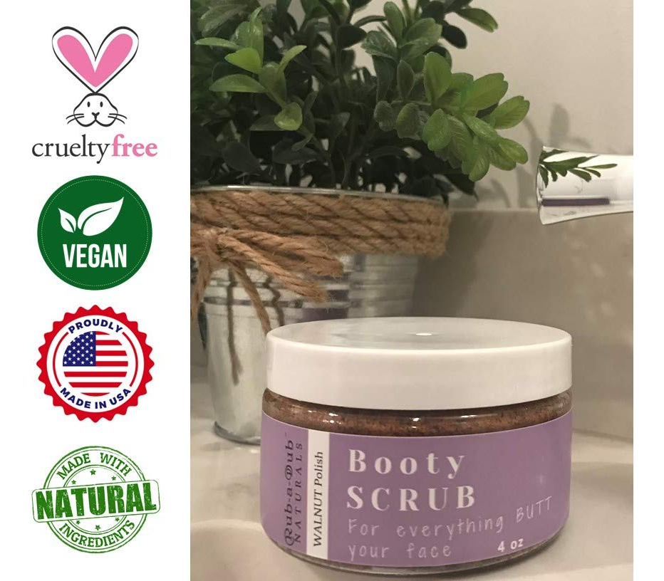 Esfoliante Corporal Rub-a-dub Naturals Premium Walnut 120ml - Imagem 3