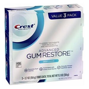 Creme Dental Crest Prohealth Advanced Gum Restore Deep Clean