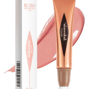 Blush Líquido Go Ho Beauty Wand Creme Macio 01 # Bliss Pink