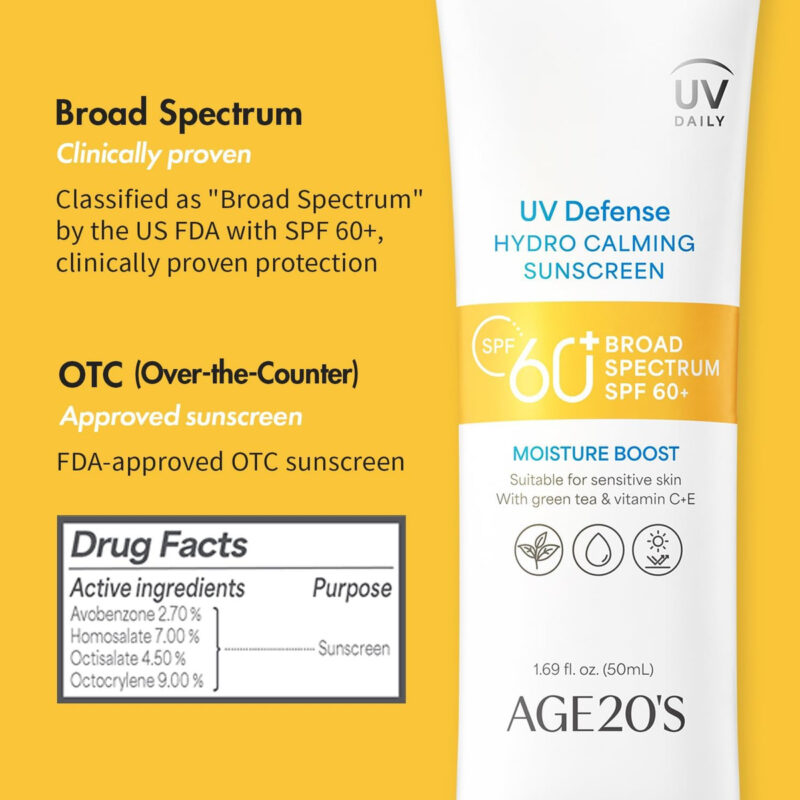 Age20s Uv Defense Protetor Solar Hidrocalmante Fps 60+ | Pro - Image 5