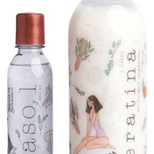 Máscara Capilar Shaeio Keratin Organic Colombian 1l Com 12 Ó