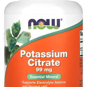 Now Foods Citrato De Potássio 99mg 180veg Caps
