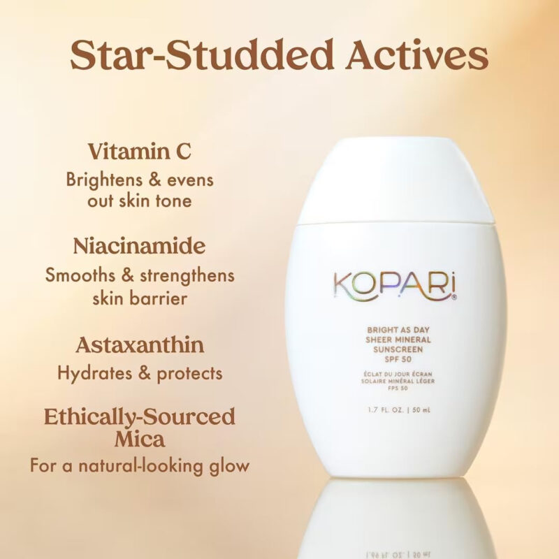 Protetor Solar Kopari Bright As Day Sheer Mineral Spf 50 50m - Image 2