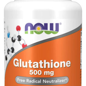 Glutationa 500mg Now Foods Glutathione 30 Veg Caps Sabor N/a