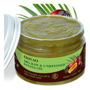 Óleo De Crescimento Capilar Ekivao Raw Batana Oil 125 Ml Com