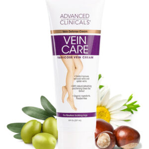 Creme Para Varizes Advanced Clinicals 240 Ml Com Colágeno