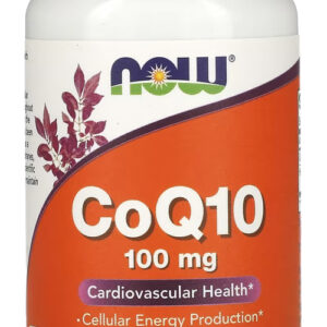 Coq10 Coenzima Now Foods 100mg 90 Veg Capsulas Importado