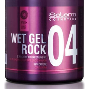 Gel Modelador Salerm Wet Gel Rock 04 Extra-forte 500ml