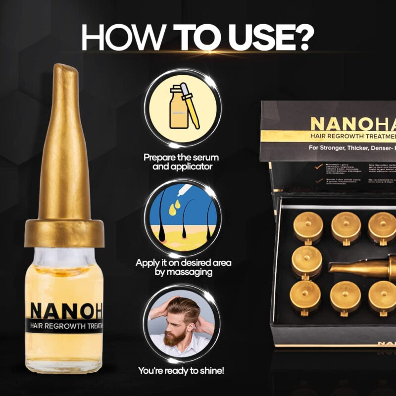 Sérum Fortalecedor De Cabelo Nanohair By Bubbly 5 Ml X 10 Un - Image 5