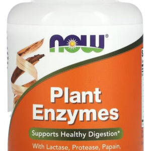 Enzimas Digestivas Nowfoods Plant Enzymes 120vegcaps Eua/usa Sabor Sem Sabor