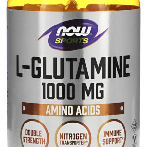 L-glutamina 1000mg Now Foods Sports 240 Caps Importado 5un