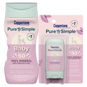 Loção Protetora Solar + Stick Spf 50 Para Bebês Coppertone