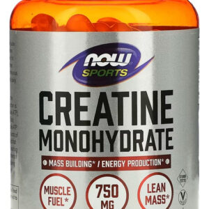 Creatina Monohidratada 750mg Now Foods 120cáps Importado