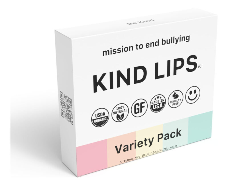 Bálsamo Labial Kind Lips Usda Organic, Pacote Com 5 Unidades - Image 8