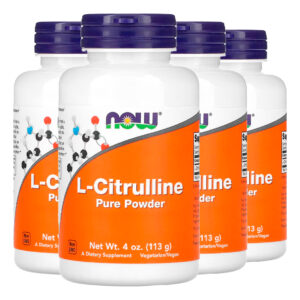 L-citrulina Pura Em Pó Now Foods 113g Importado 4un