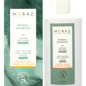 Shampoo Moraz Men Herbal Para Cabelos Normais 500ml