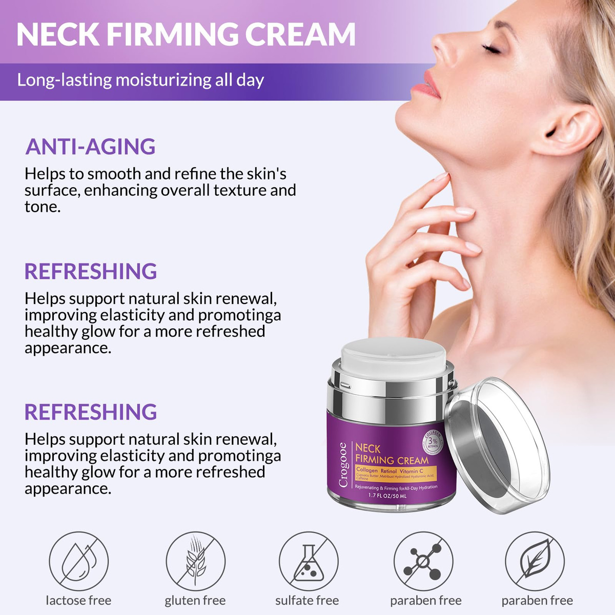 Creme Firmador De Pescoço Ytdb Advanced 50 Ml Com 3% De Reti - Imagem 2