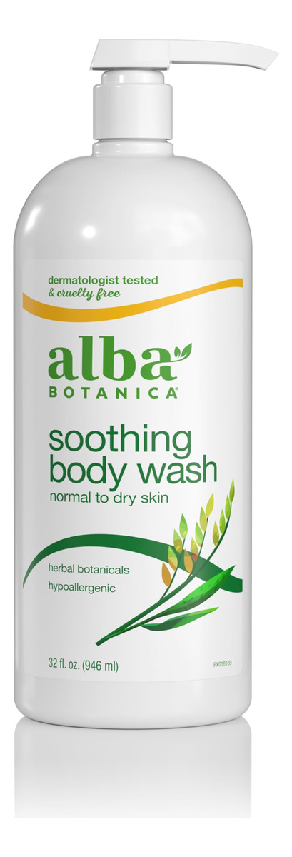 Sabonete Líquido Alba Botanica Calmante Para Pele Normal A S