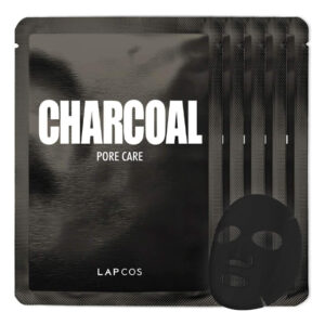 Máscara De Lençol Lapcos Charcoal Com Ácido Salicílico E Óle