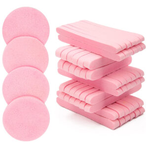Esponja Facial Para Limpeza De Maquiagem Comprimida Luxiv 12
