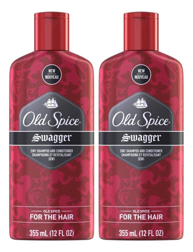 Shampoo E Condicionador Old Spice Swagger 2 Em 1 355ml X2