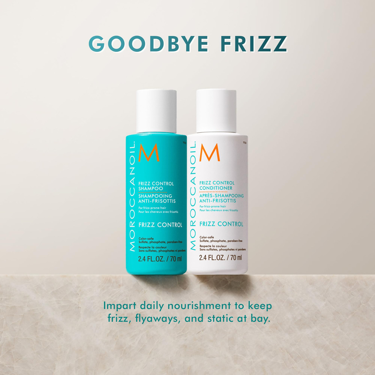 Condicionador Moroccanoil Frizz Control 70ml Para Todos Os T - Imagem 2