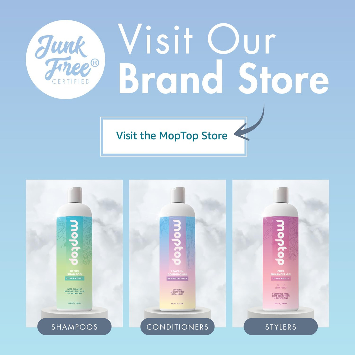 Condicionador Moptop Daily Natural Hidratante Capilar 240ml - Imagem 8