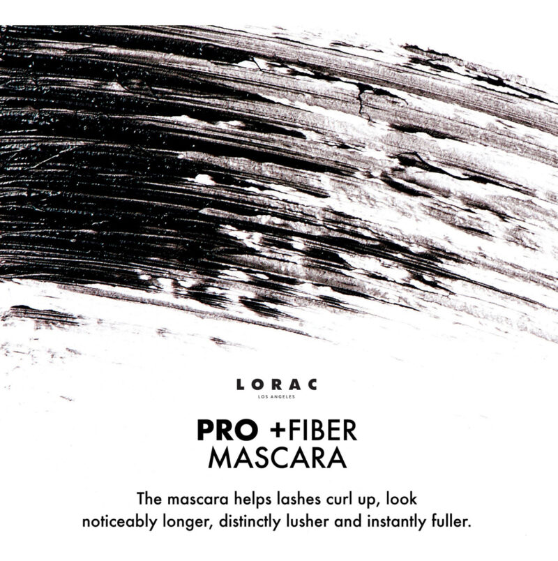 Rímel Lorac Pro Plus Fiber Black Curling Volumizing - Image 3