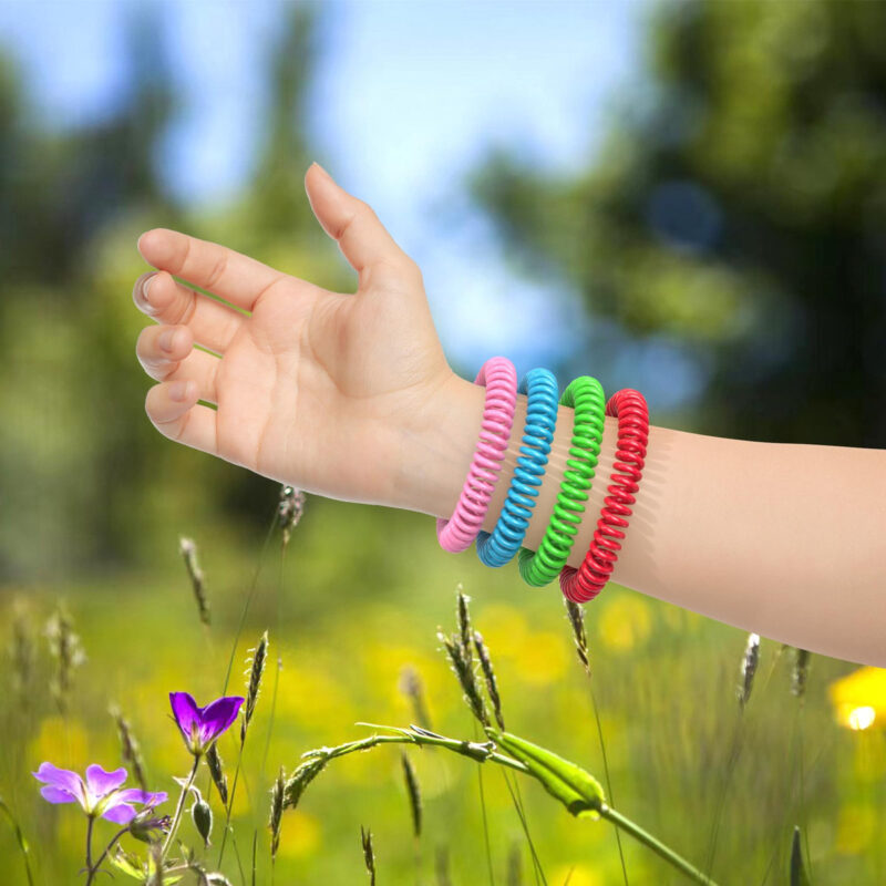 Pulseiras Repelentes De Mosquitos, Buggybands, Pacote Com 60 - Image 2
