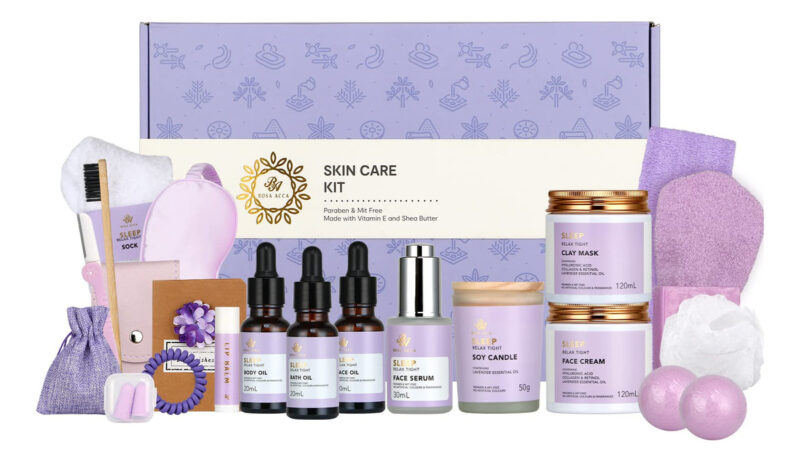 Conjunto De Cuidados Com A Pele E Kit De Spa Ra Rosa Acca Co