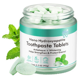 Comprimidos De Pasta De Dente Mastigável Clareadores 150 Uni