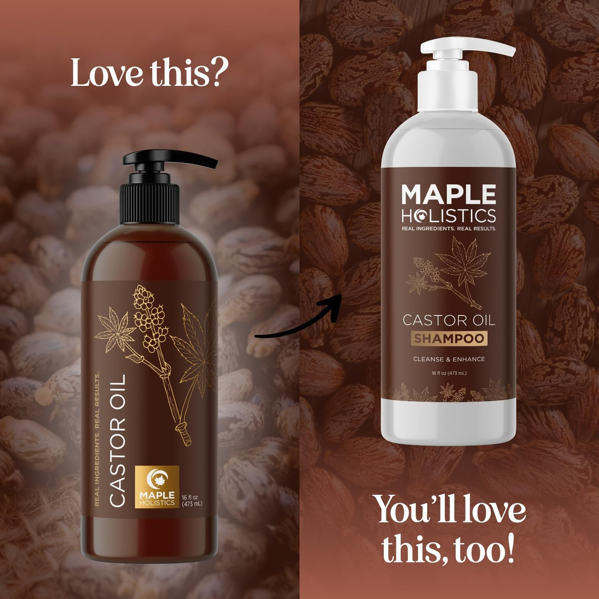 Óleo De Rícino Maple Holistics Para Cuidados Com O Corpo E A - Imagem 4