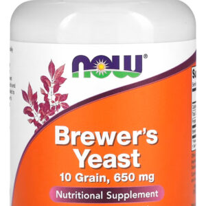 Levedura De Cerveja 650mg Now Foods 200 Tabs Importado