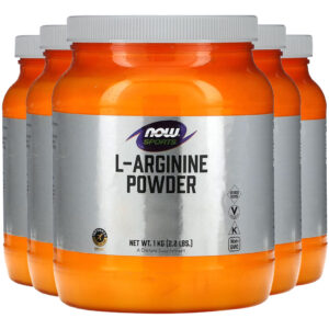 L-arginina Em Pó Now Foods Sports 1kg Importado 5un