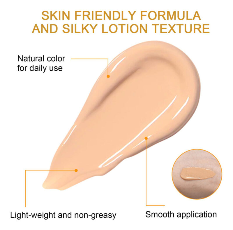 Protetor Solar Isherbin Tinted Face Spf 40 W/ Vitamina C 40m - Image 4