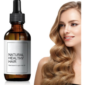 Óleo De Crescimento Capilar Plresen Natural 60ml Vegano Para