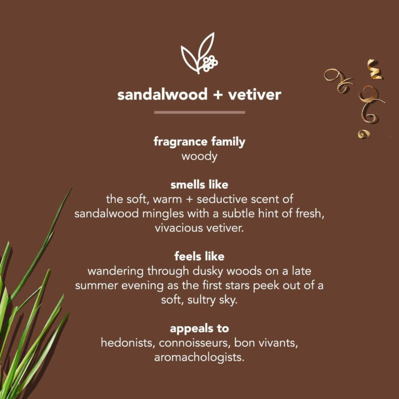 Método De Lavagem Corporal Masculino Sandalwood + Vetiver 53 - Image 2