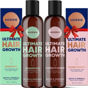 Conjunto De Shampoo E Condicionador Moerie Volumizing Para Q