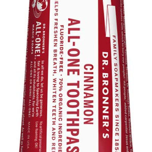 Pasta De Dentes Dr. Bronner's All-one Cinnamon 150ml 70% Org
