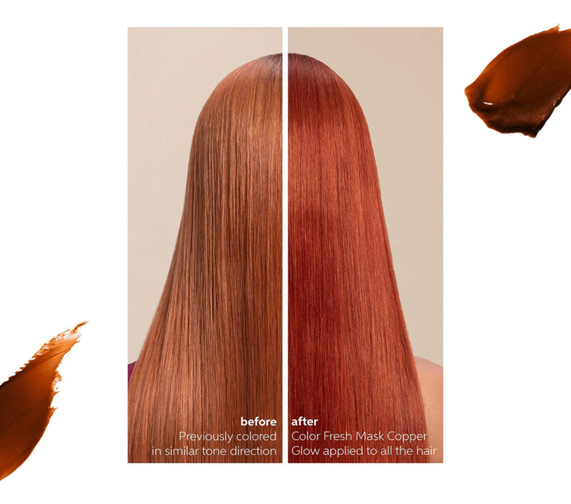 Tratamento De Cabelo Wella Color Fresh Mask Copper Glow 150m - Image 6