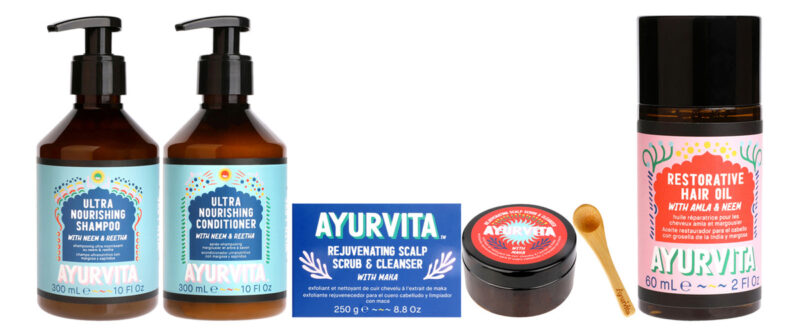 Shampoo Ayurvita Neem E Reetha Ultra Nutritivo Maka Resto